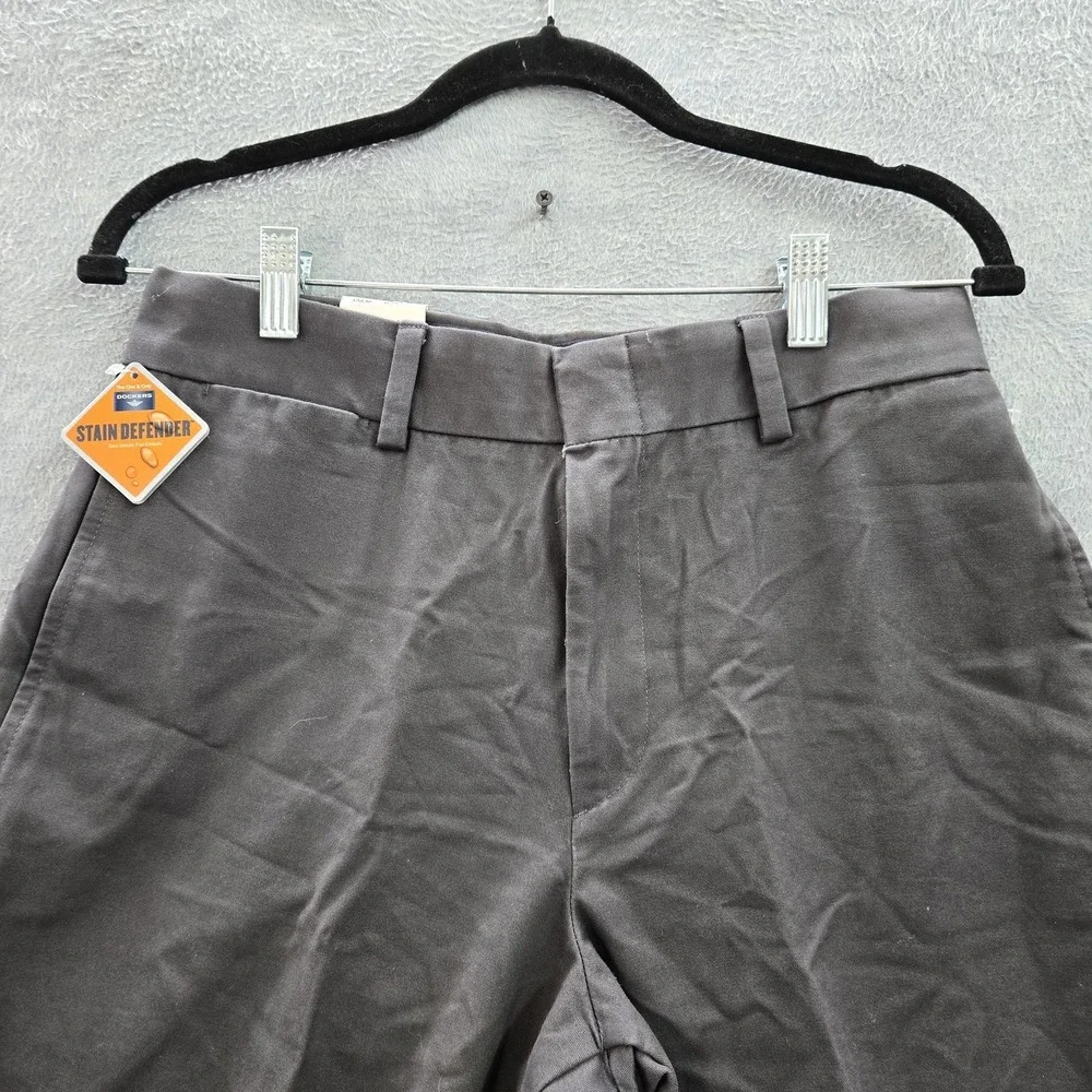 VINTAGE Dockers Men Pants 29X30 Gray Chino Relaxed Y2K 30